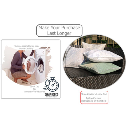 Leaf Sparkle Cushion Covers 2 Pack Leaf Natural Modern Decorative Throw