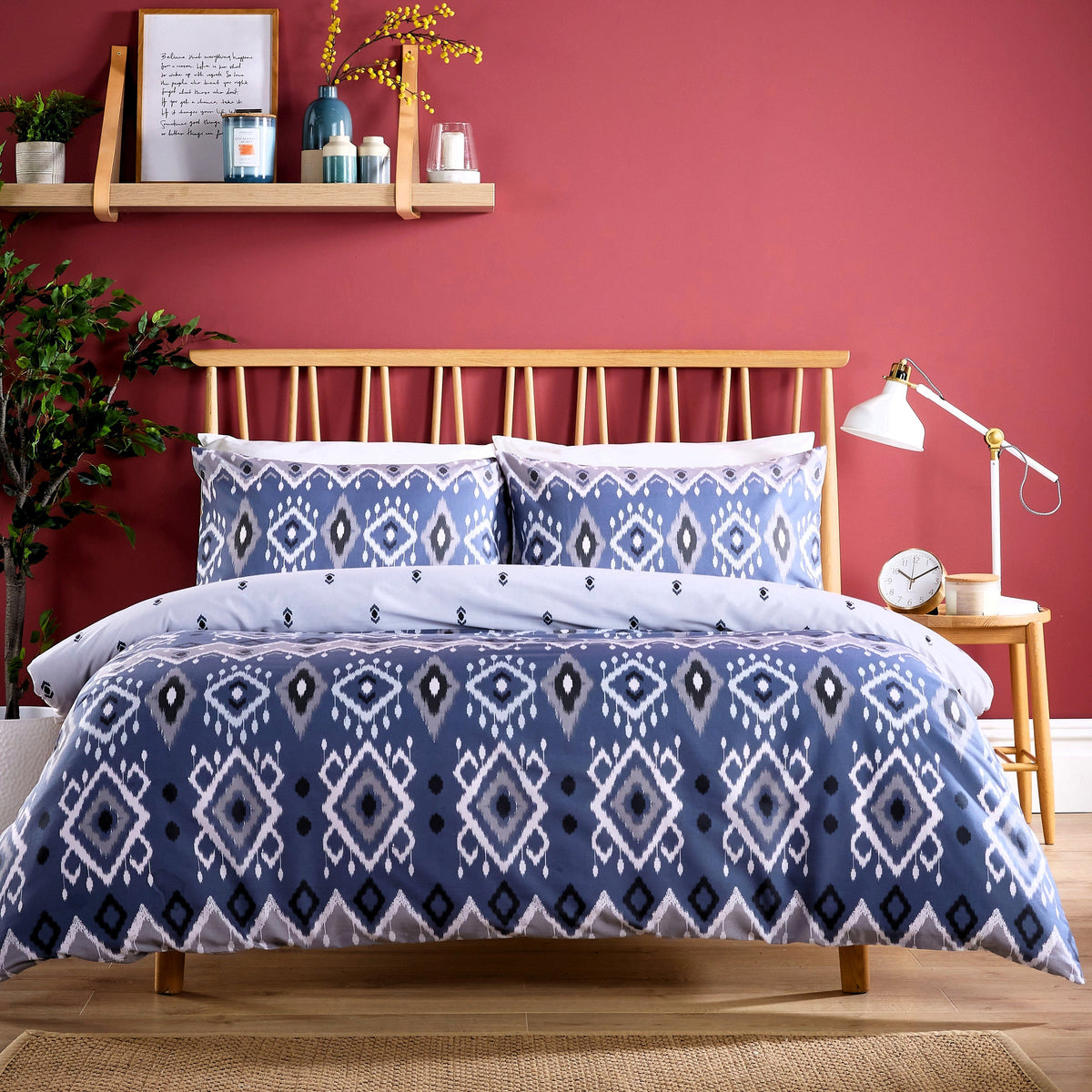 Luxury Cotton Rich Duvet Sets Easycare Includes Duvet Cover And Pillowcases