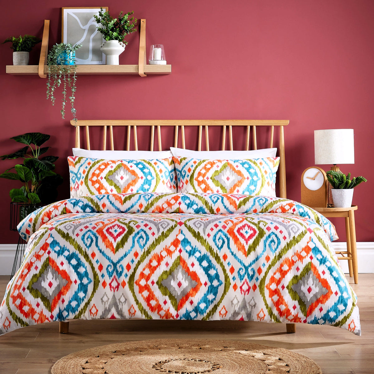 Luxury Cotton Rich Duvet Sets Easycare Includes Duvet Cover And Pillowcases